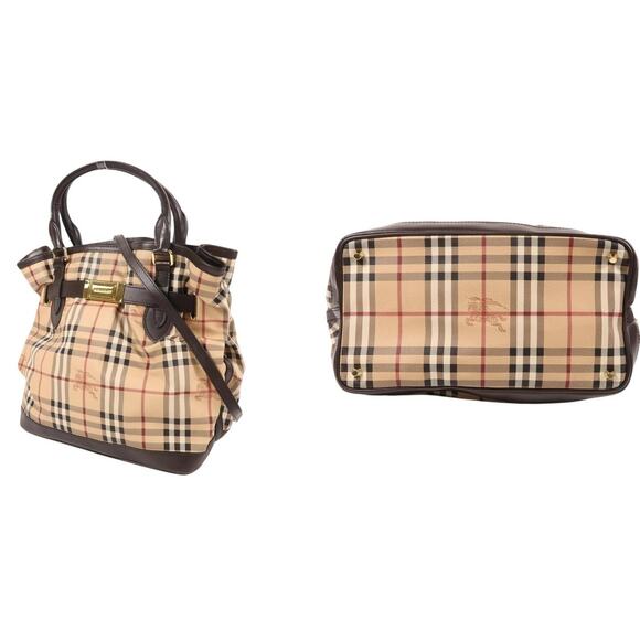 💎✨EXQUISITE✨💎 Authentic BURBERRY Golderton Hymarket Tote Bag - Picture 8 of 8